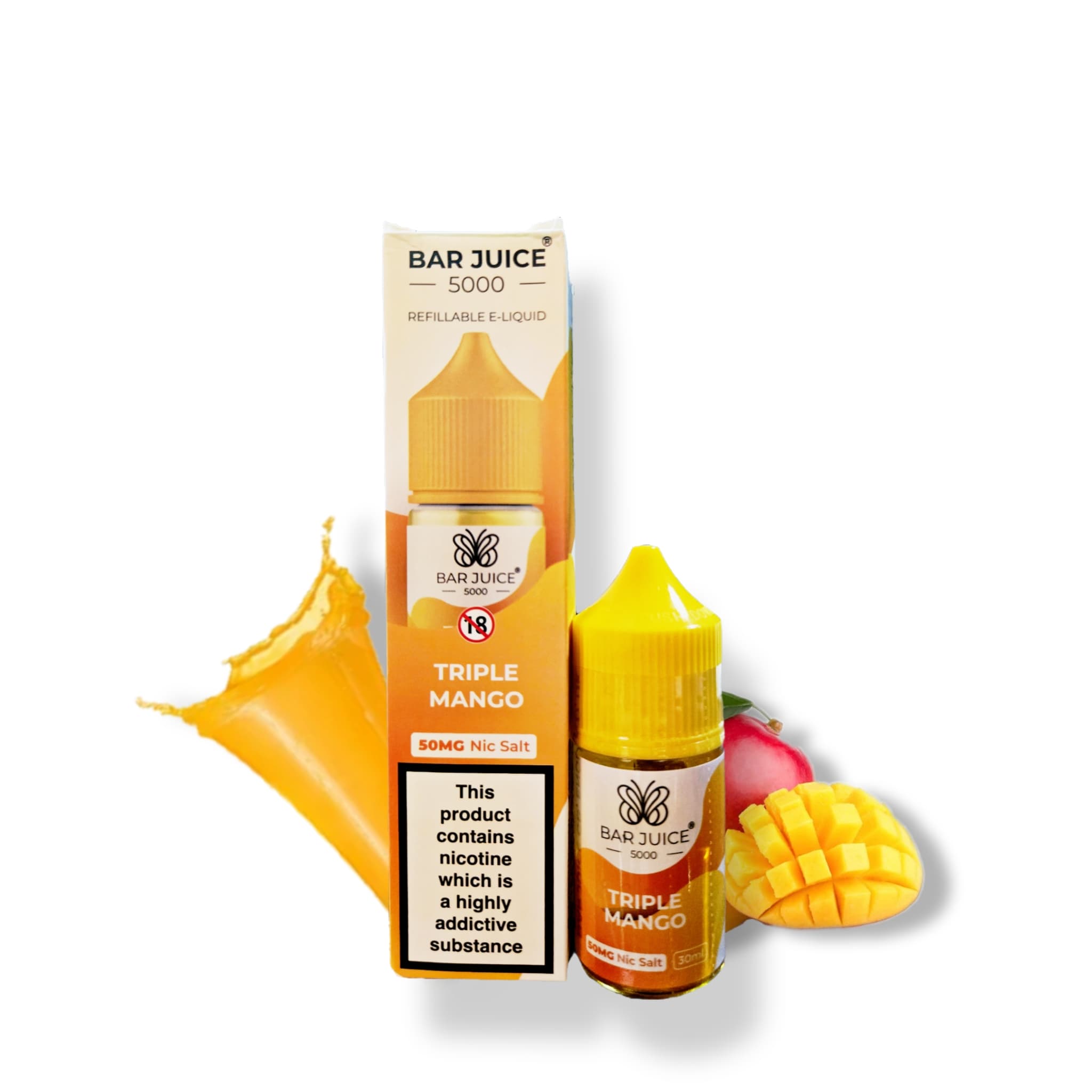Bar Juice 5000 Refillable E-Liquid 30ml | 25mg & 50mg Nicotine | Premium MTL Vape Juice in Bangladesh - Image 3